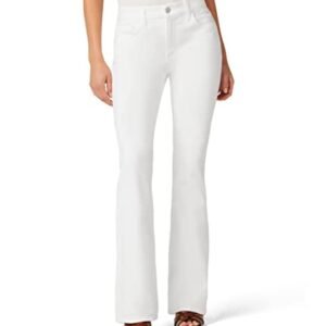 ‎womens Jeans AG Joe's Women's The Provocateur Petite Mid Rise Bootcut Jean White