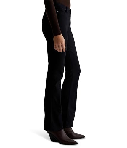 womens Jeans AG Women's Angel Low Rise Boot Super Black