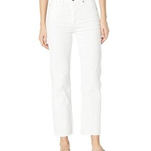 ‎womens Jeans AG AG Jeans Alexxis Vintage Crop in White White 24 27
