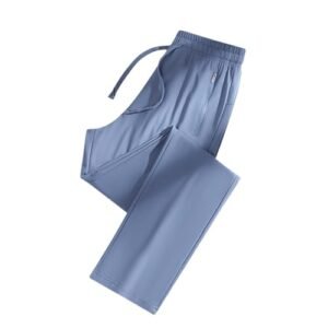 Womens Quick Dry Stretch Active Pants 2024 Cool Ice Silk Sweatpants Relaxed Fit Breathable Hiking Pants with Pocket Sky Blue AG ‎womens Women