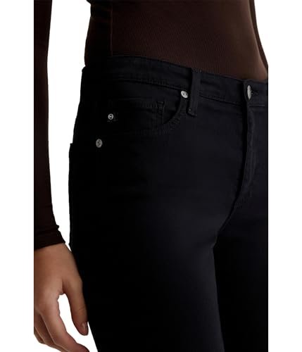 womens Jeans AG Women's Angel Low Rise Boot Super Black