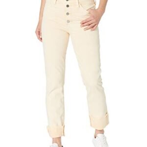‎womens Jeans AG AG Adriano Goldschmied Women's Isabelle High-Rise Straight Leg Crop Jean Moonwash M