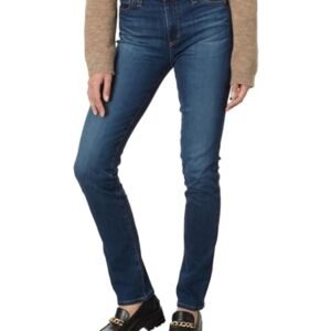 AG AG Mari High-Rise Slim Straight Extended in 7 Years Dive 7 Years Dive 23 womens Jeans