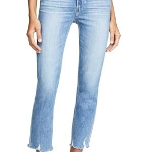 ‎womens Jeans AG PAIGE Women's Cindy Jeans with Destroyed Hem Mel