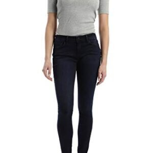 ‎womens Jeans AG Mavi Women's Alexa Mid-Rise Skinny Jeans Deep Midni