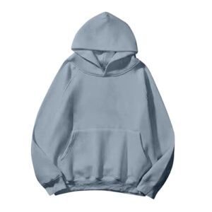 AG MCILLO Women Hoodies Fleece Oversized Sweatshirt Casual Basic Long Sleeve Athletic Workout Pullover 2023 Fall Trendy Da-light B womens Sweatshirts & Hoodies