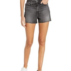 ‎womens Shorts AG AG Adriano Goldschmied Women's Mikkel High-Rise Denim Short 1993 Relat