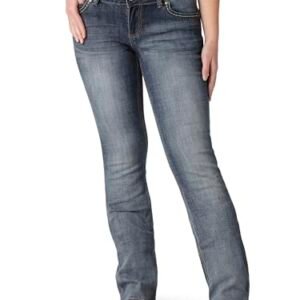 Wrangler Women's Retro Sadie Low Rise Bootcut Jeans Medium Blue AG ‎womens Jeans