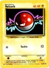 Pokemon Voltorb - Basic - 67 [Toy] Collectible Card Games