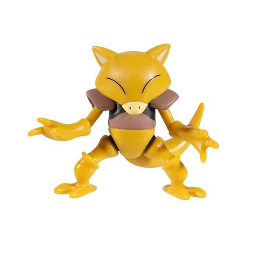 Pokémon Clip ‘N’ Go Abra and Level Ball - Includes 2-Inch Battle Figure and Level Ball Accessory Pokemon Action Figures