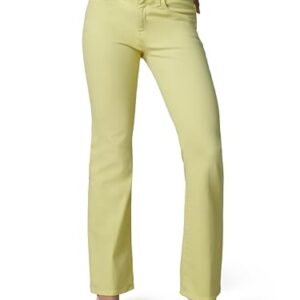 ‎womens Jeans AG Joe's Women's The Provocateur Petite Mid Rise Bootcut Jean Lemongrass