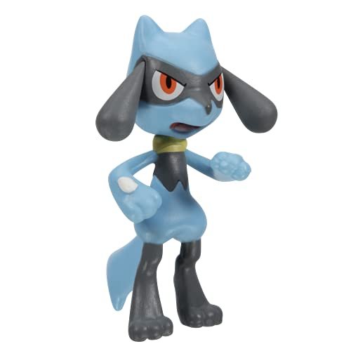 Pokemon Action Figures Pokemon Battle Figure 2 Pack Machamp & Riolu - 4.5-inch Machamp Figure, 2-inch Riolu Figure - Toys for Kids and Pokémon Fans - Amazon Exclusive Machamp an
