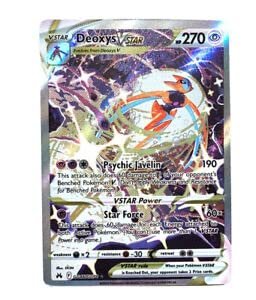 Pokemon Pokemon - Deoxys VStar GG46/GG70 - Crown Zenith - Galarian Gallery - Ultra Rare Alternate Art Trading Cards