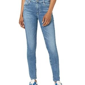 ‎womens Jeans AG AG Adriano Goldschmied Women's The Farrah Skinny Jeans Palmetto