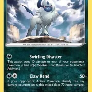 Collectible Card Games Pokemon Absol - 097/189 - Holo Rare - Reverse Holo