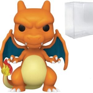 Pokemon Pokemon Charizard Pop! Vinyl Figure (Bundled with Compatible Pop Box Protector Case),Multied,3.75 inches Bobbleheads