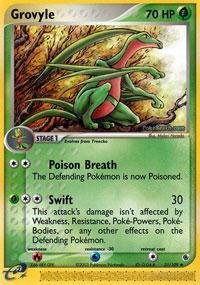 Pokemon Board Games Pokemon - Grovyle (31) - EX Ruby and Sapphire