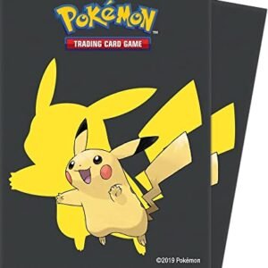 Pokemon Card Storage & Display Ultra PRO - Pikachu Pokemon Card Protector Sleeves (65 ct.) - Protect Your Gaming Cards, Collectible Cards, and Trading Cards in Style with The Ultimate Card Protection Technology