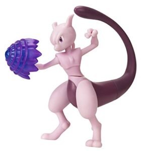 PoKéMoN 4.5" Battle Feature Figure - Mewtwo Mewtwo Pokemon Action Figures