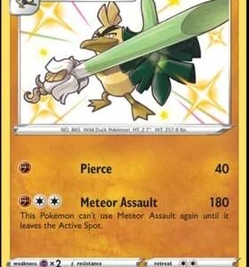 Pokemon - Galarian Sirfetch'd SV064/SV122 - Shining Fates - Shiny Vault - Card Action Figures Pokemon