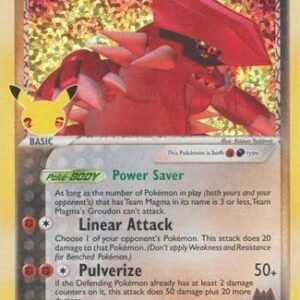 Pokemon Team Magma's Groudon - 9/95 - Holo Rare Collectible Card Games