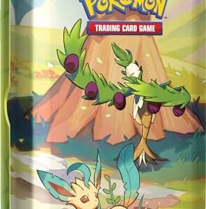 Pokémon TCG: Vibrant Paldea Mini Tin - Arboliva w/Leafeon Dedicated Deck Card Games Pokemon