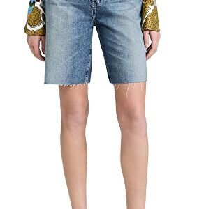 ‎womens Shorts AG AG Adriano Goldschmied Women's Kerah Denim Shorts Yale