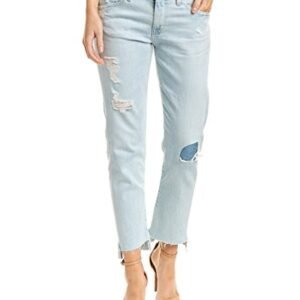 ‎womens Jeans AG AG Jeans Women's The Ex Boyfriend Slim Jean Uneven Hem Years Natu