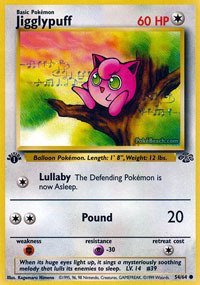Collectible Card Games Pokemon Pokemon - Jigglypuff (54) - Jungle