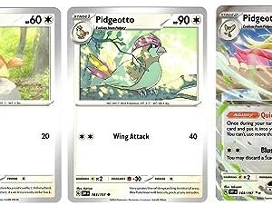 Card Games Pokemon Pidgeot ex 164/197 Double Rare - Obsidian Flames - Pokemon Evolution 3 Card Lot