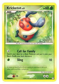 Collectible Card Games Pokemon Pokemon - Kricketot (86) - Mysterious Treasures