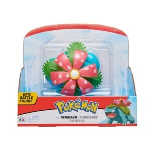 Pokémon Venusaur 12-Inch Epic Battle Figure - Authentic Details, Fully Articulated Figure Toys Inspired by Smash-Hit Animated Series - Gotta Catch ‘Em All Action Figures Pokemon