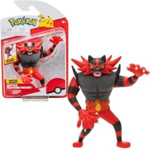 Pokemon Battle Feature Figure - Incineroar Action Figures Pokemon