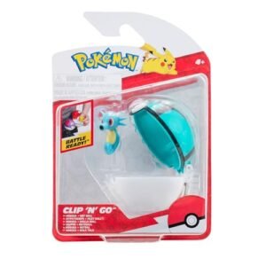 Pokemon Action Figures Pokemon Clip 'N' Go Horsea and Net Ball - Includes 2-Inch Battle Figure and Net Ball Accessory
