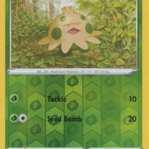 Shroomish - 004/264 - Common - Reverse Holo - Sword & Shield - Fusion Strike Pokemon Collectible Card Games
