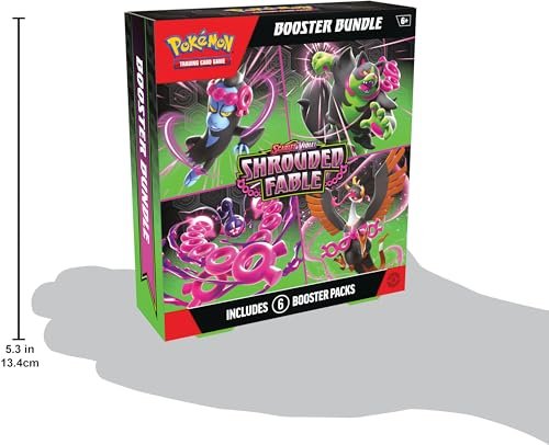 POKEMON TCG: SCARLET AND VIOLET SHROUDED FABLE BOOSTER BUNDLE Pokemon Dedicated Deck Card Games