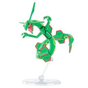 Pokemon Action Figures Pokemon Select Super-Articulated 6-inch Rayquaza - Authentic Details - Select Series Rayquaza
