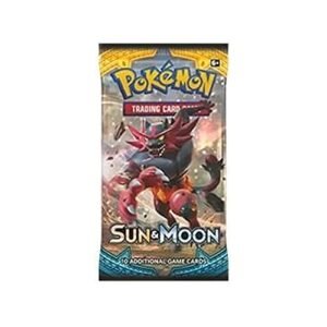 Collectible Card Games Pokemon 1 Random Pokemon Sun & Moon English Booster pack