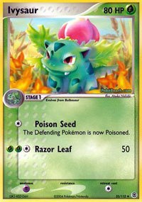 Collectible Card Games Pokemon Pokemon - Ivysaur (35) - EX FireRed & LeafGreen