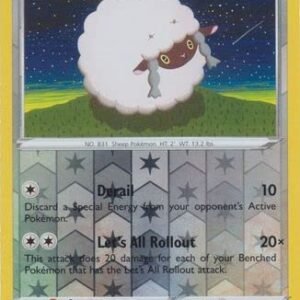 Wooloo - 221/264 - Common - Reverse Holo - Sword & Shield - Fusion Strike Collectible Card Games Pokemon