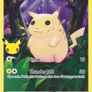 Pokemon Pikachu - 005/025 - Holo Rare Action Figures