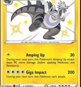 Pokemon - Dracozolt SV045/SV122 - Shining Fates - Shiny Vault - Card Pokemon Action Figures