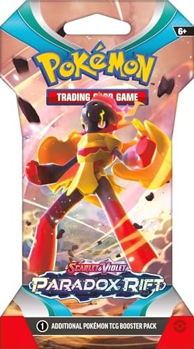 Pokémon TCG: Scarlet & Violet Paradox Rift Sleeved Booster Pack (10 Cards) - EN Pokemon Collectible Card Games