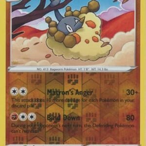 Wormadam - 077/172 - Rare - Reverse Holo - Sword & Shield: Brilliant Stars Pokemon Collectible Card Games