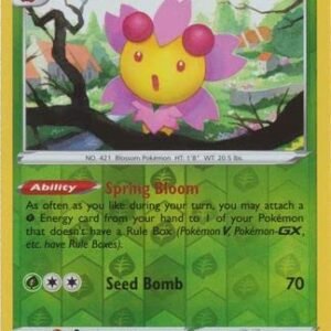 Cherrim - 008/163 - Holo Rare - Reverse Holo - Sword & Shield - Battle Styles Collectible Card Games Pokemon