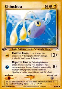 Collectible Card Games Pokemon Pokemon - Chinchou (42/64) - Neo Revelation