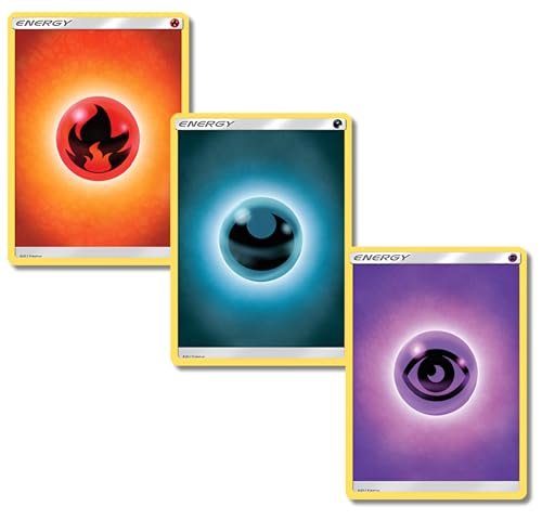 Trading Cards Pokemon Pokemon 90 Cards Basic Energy Pack (10 of each type)