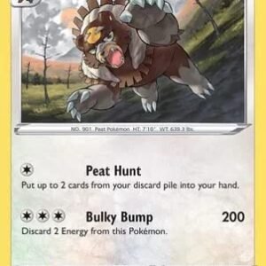 Pokemon Ursaluna - 124/189 - Rare - Reverse Holo - Sword & Shield - Astral Radiance Collectible Card Games