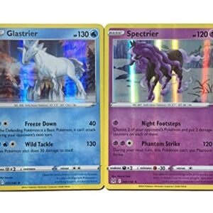 Pokemon Glastrier & Spectrier 051/196-081/196 - Lost Origin Pokemon Legendary Card Set Trading Cards