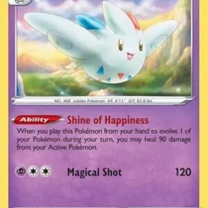 Togekiss - 057/189 - Holo Rare - Reverse Holo - Sword & Shield - Astral Radiance Pokemon Collectible Card Games